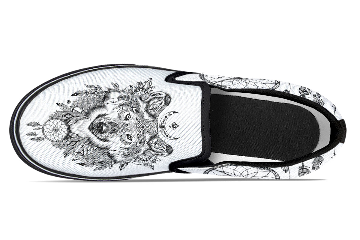 Bohemian Wolf White - Resized