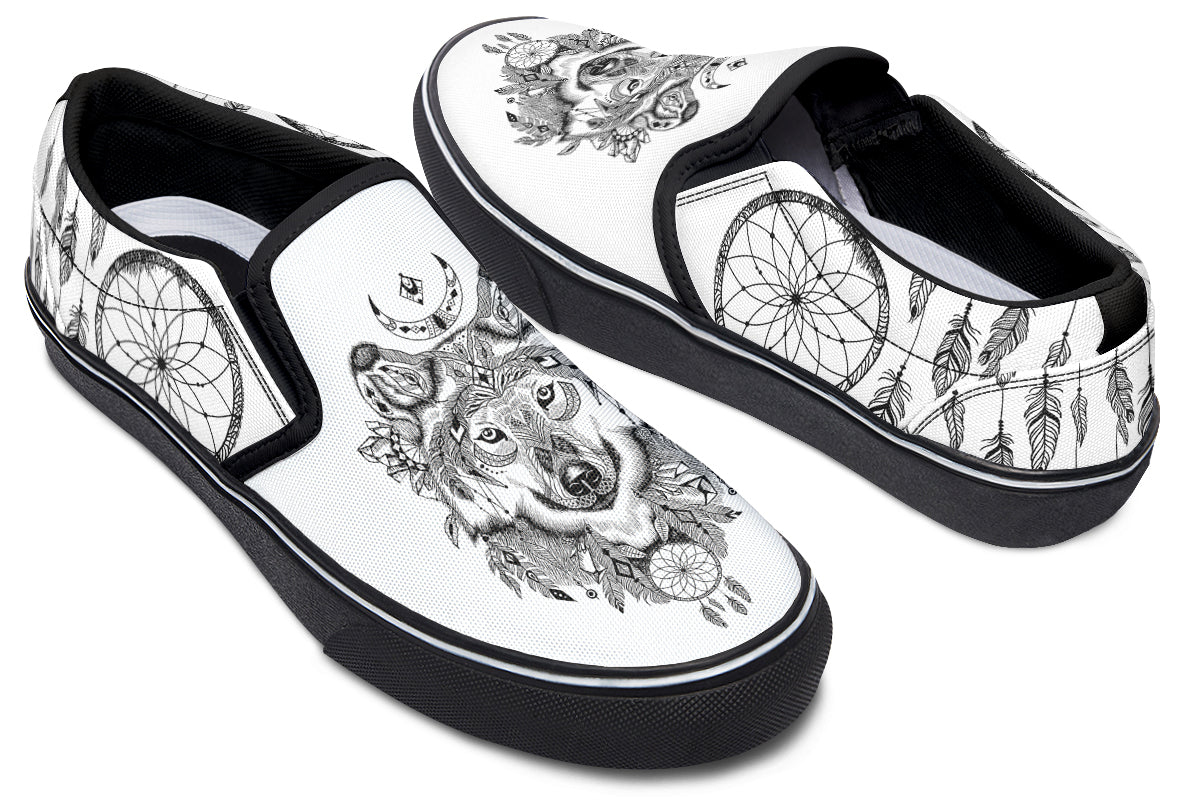 Bohemian Wolf White - Resized