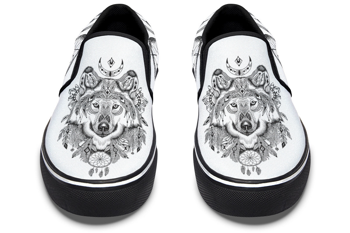 Bohemian Wolf White - Resized