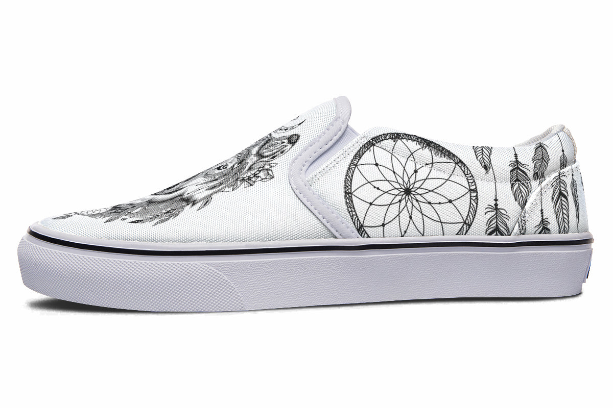 Bohemian Wolf White - Resized
