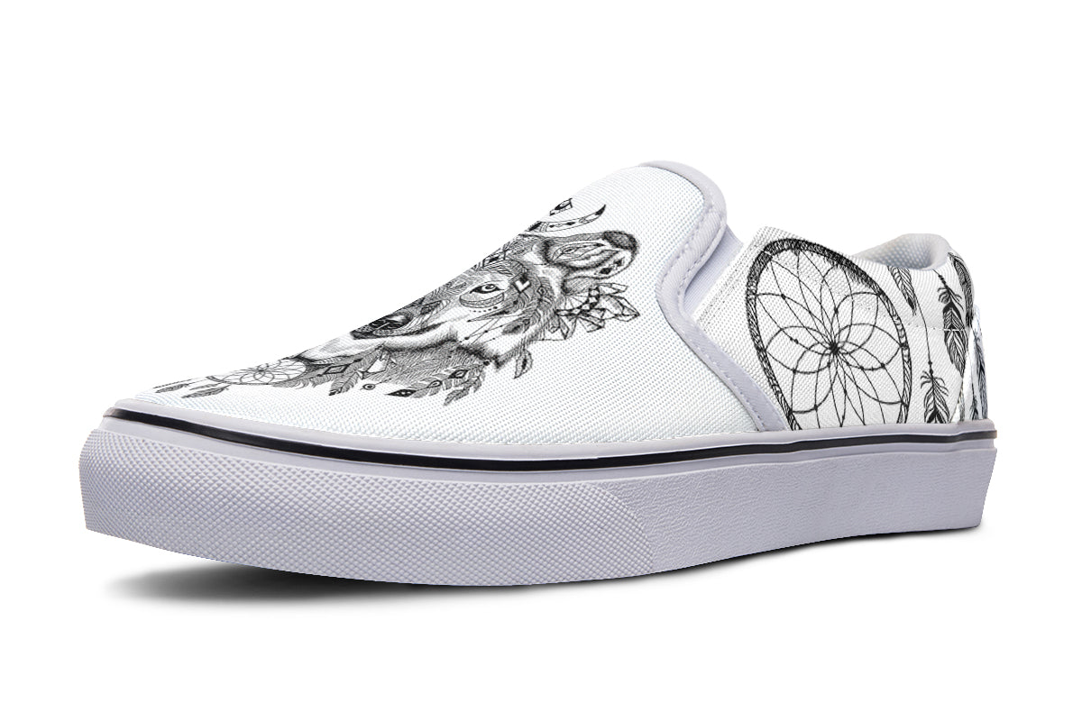 Bohemian Wolf White - Resized