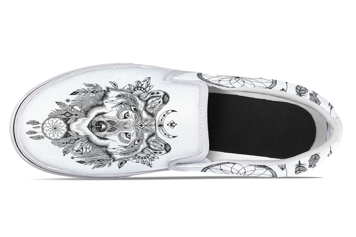 Bohemian Wolf White - Resized