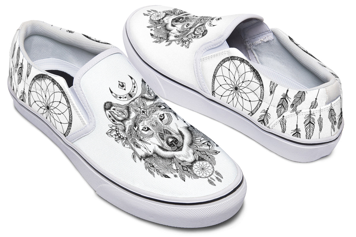 Bohemian Wolf White - Resized