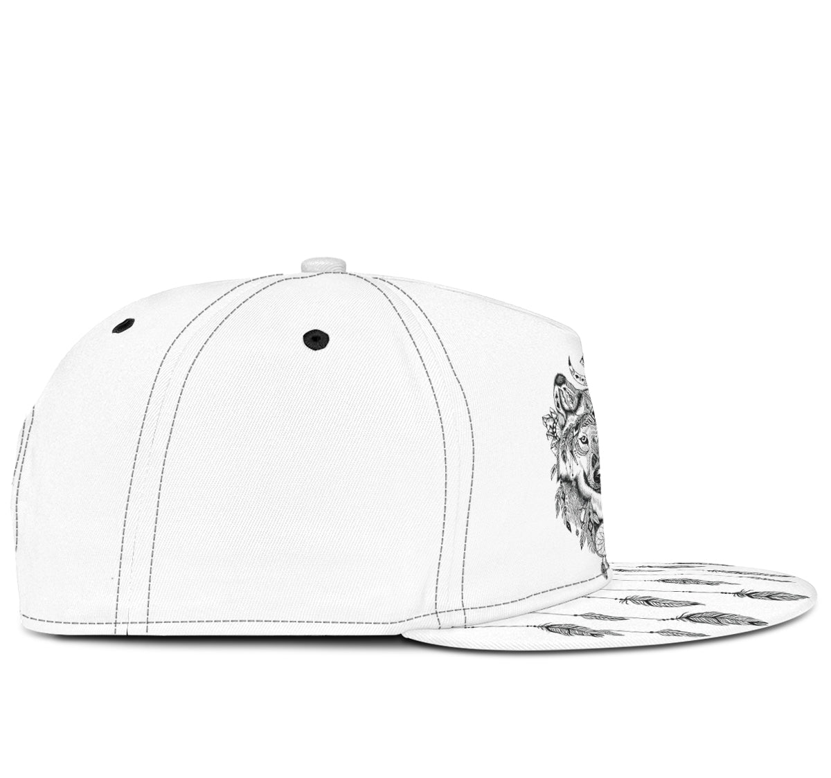 BohemianWolfWhite YWV - Original