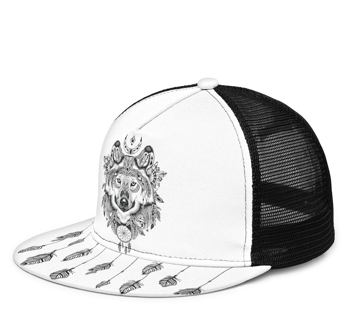 Bohemian Wolf White Mockcity