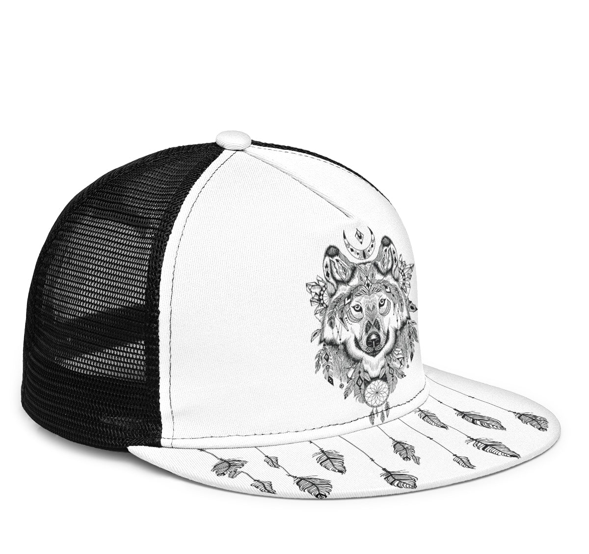 Bohemian Wolf White Mockcity