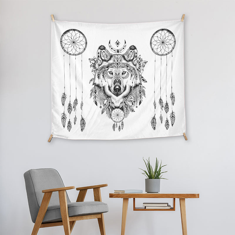 Bohemian Wolf White Mockcity