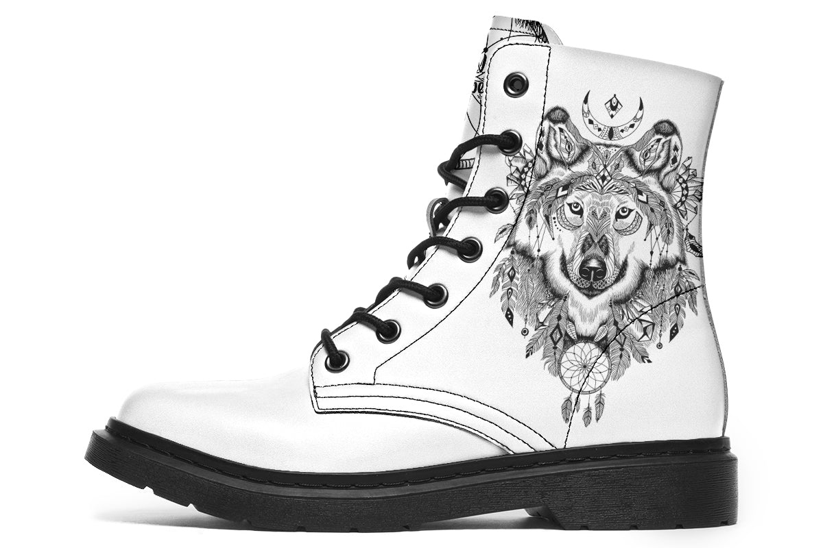 Bohemian Wolf White Updated Design File