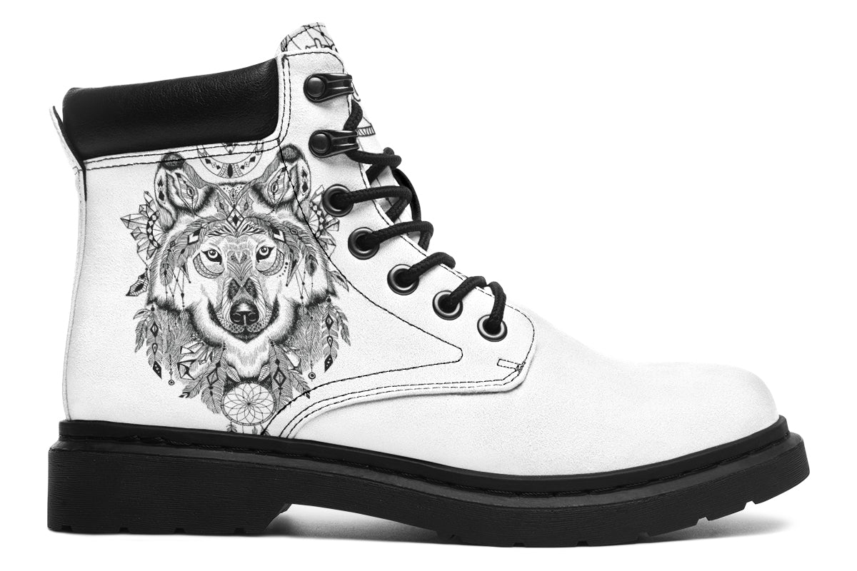 Bohemian wolf white Original
