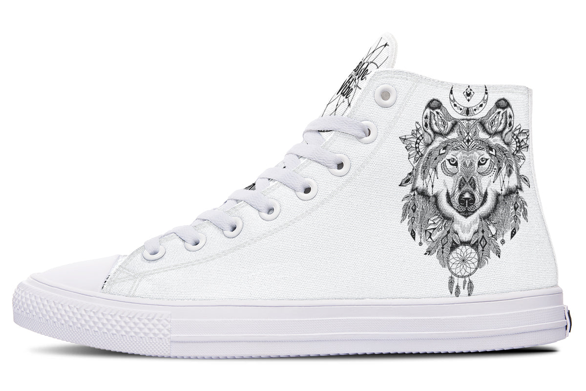 Bohemian wolf white Original