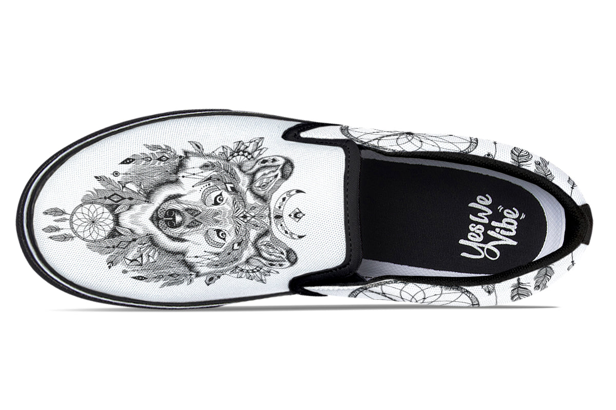Bohemian wolf white Original
