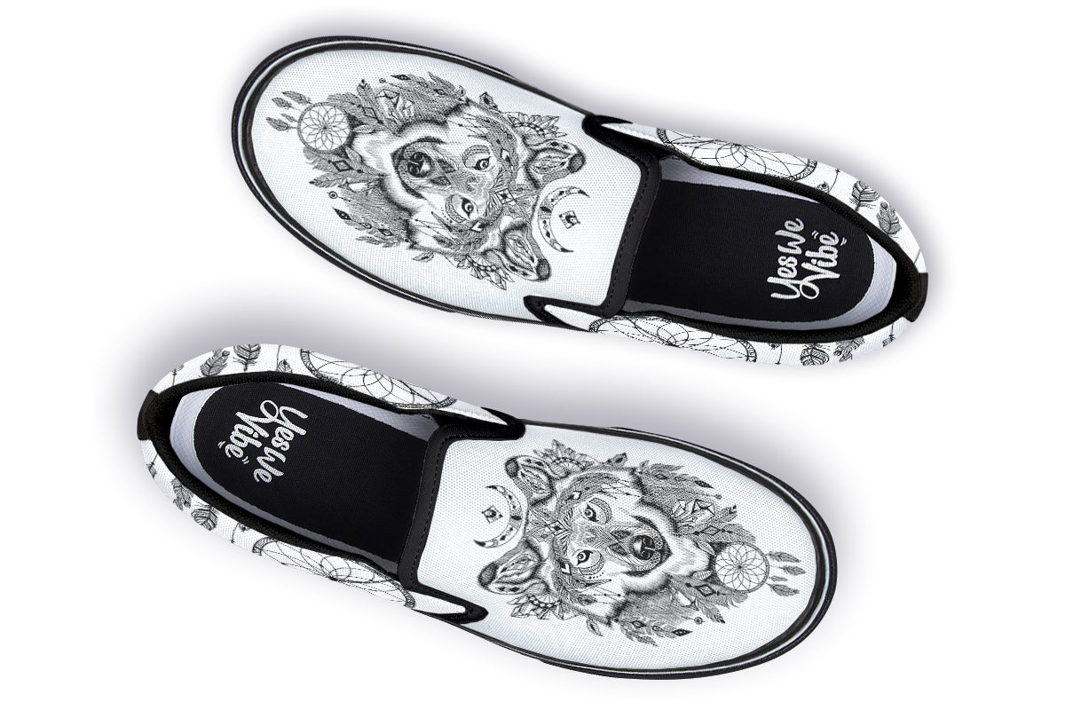 Bohemian wolf white Original
