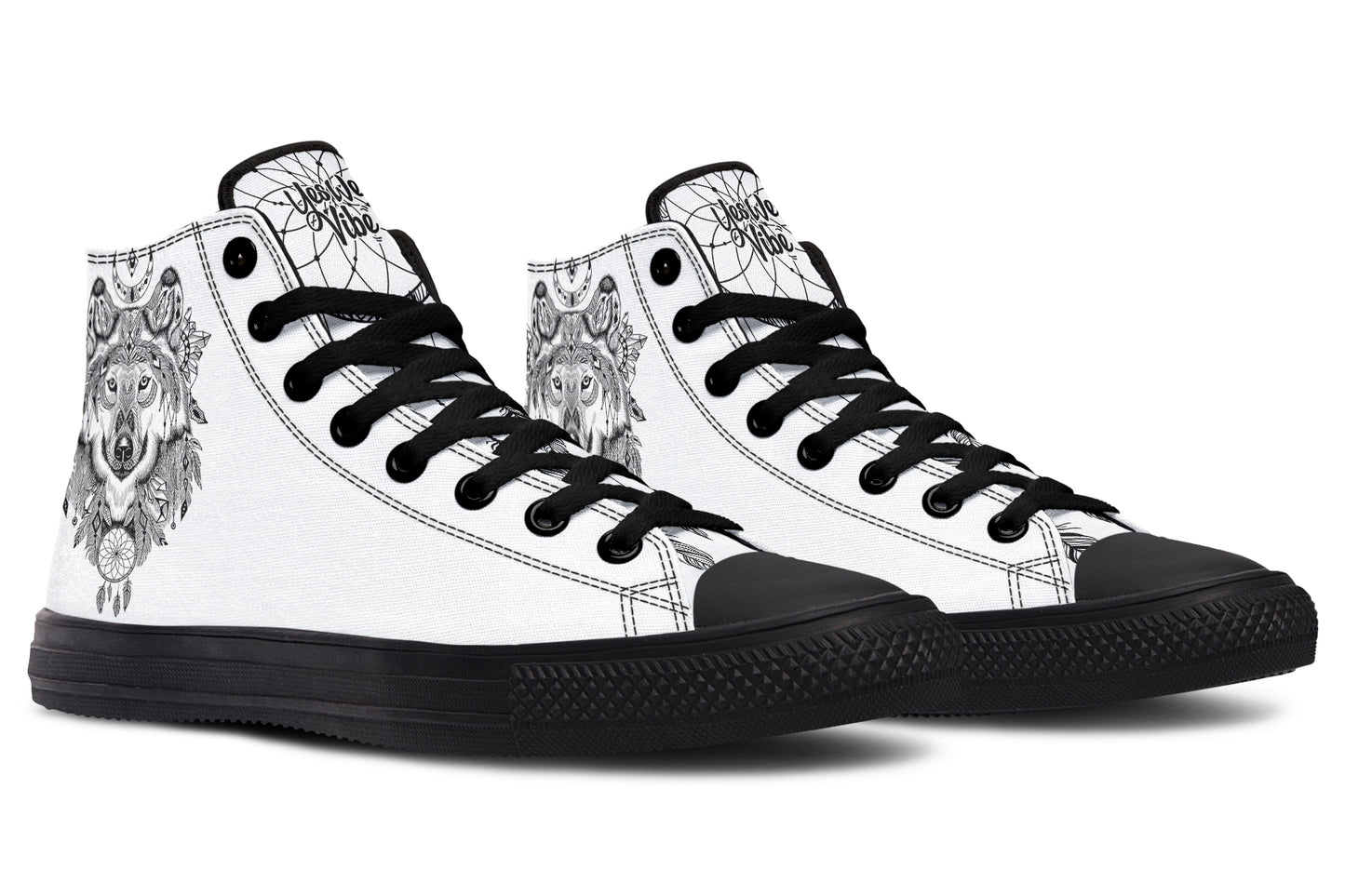 Bohemian Wolf White - Resized