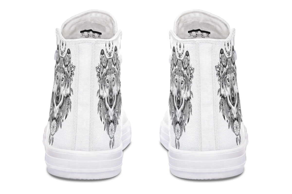 Bohemian Wolf White - Resized