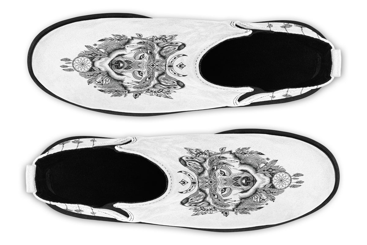 Bohemian Wolf White Updated Design File
