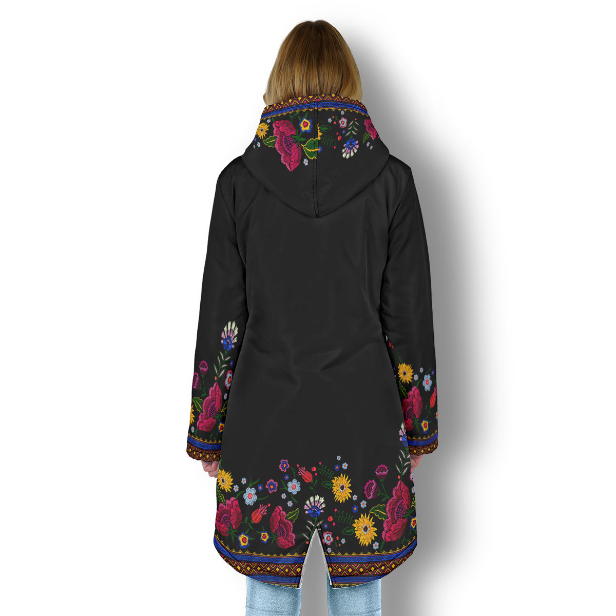 Boho Colorful Flower Embroidery Original