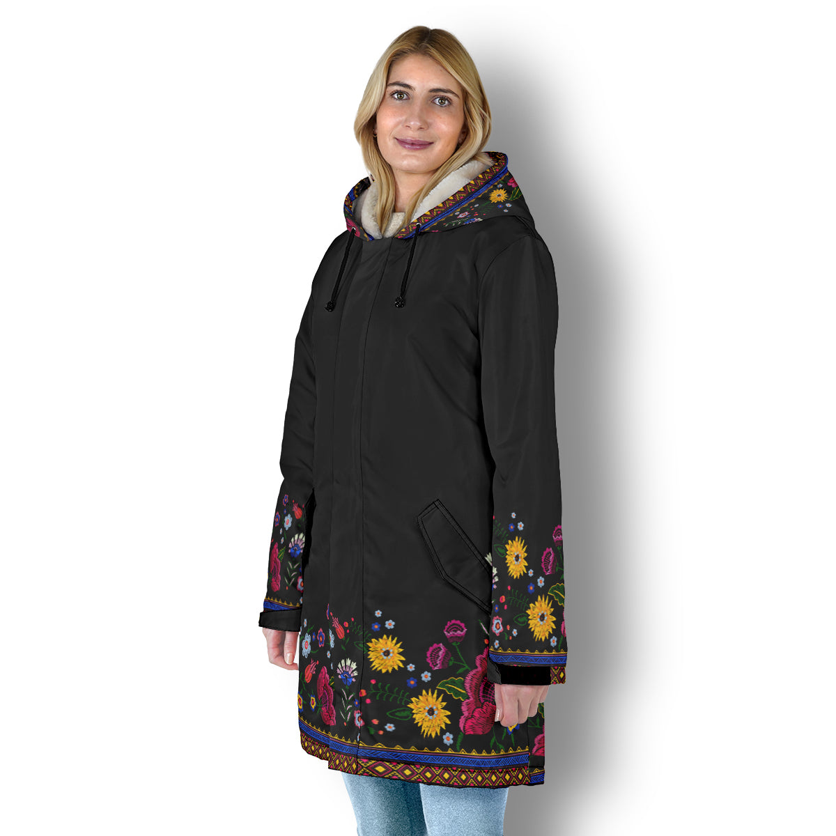 Boho Colorful Flower Embroidery Mockcity