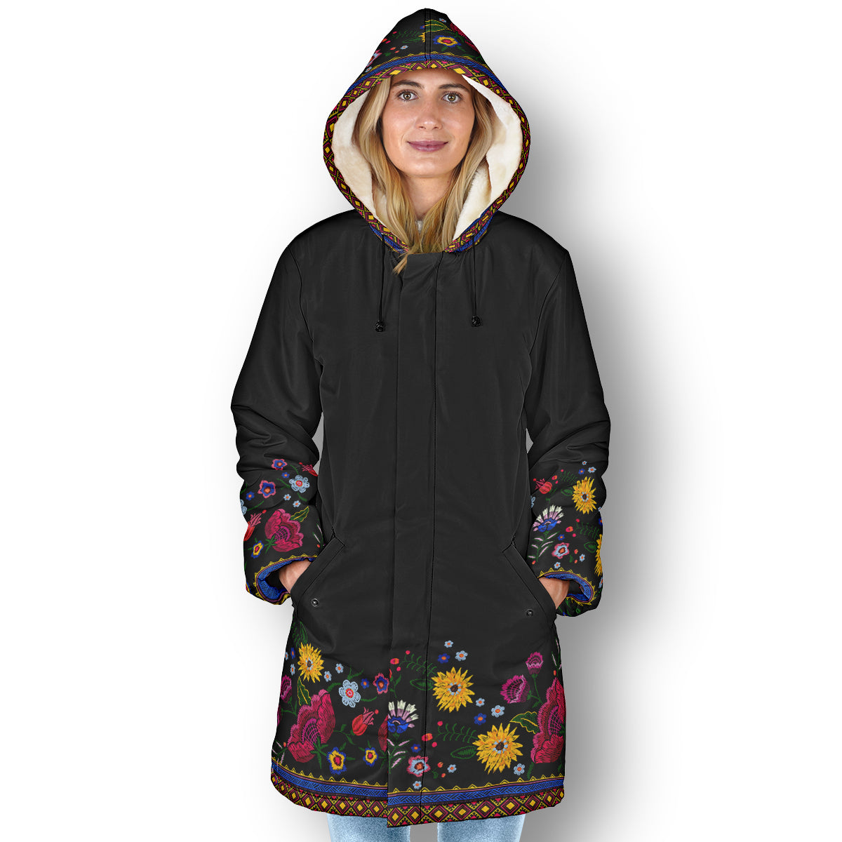 Boho Colorful Flower Embroidery YWV - Original