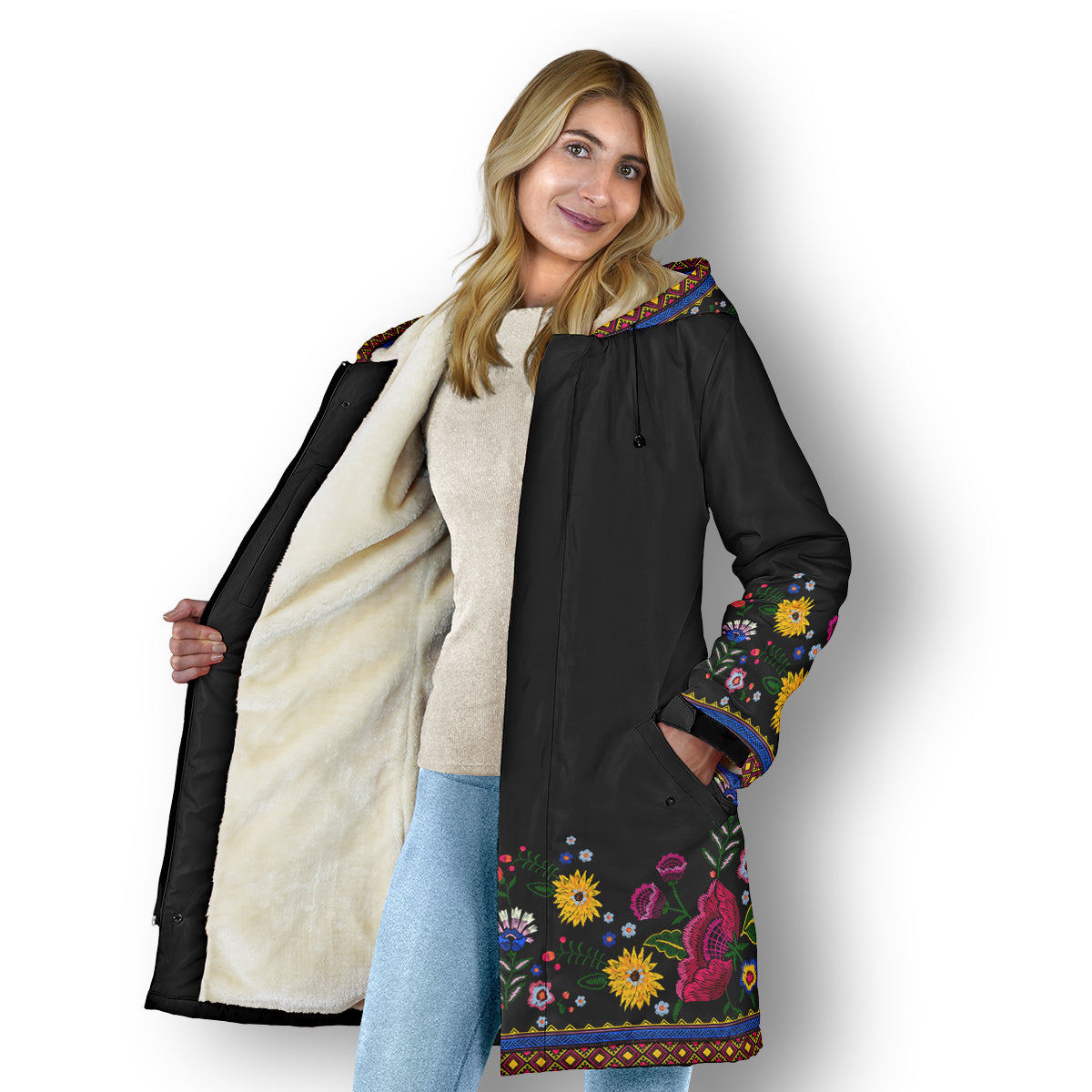 Boho Colorful Flower Embroidery YWV - Original