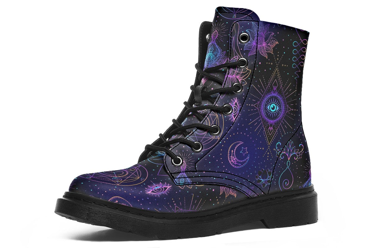 Cosmic Spiritual Boho Shopify template boots rearranged mockups variant image