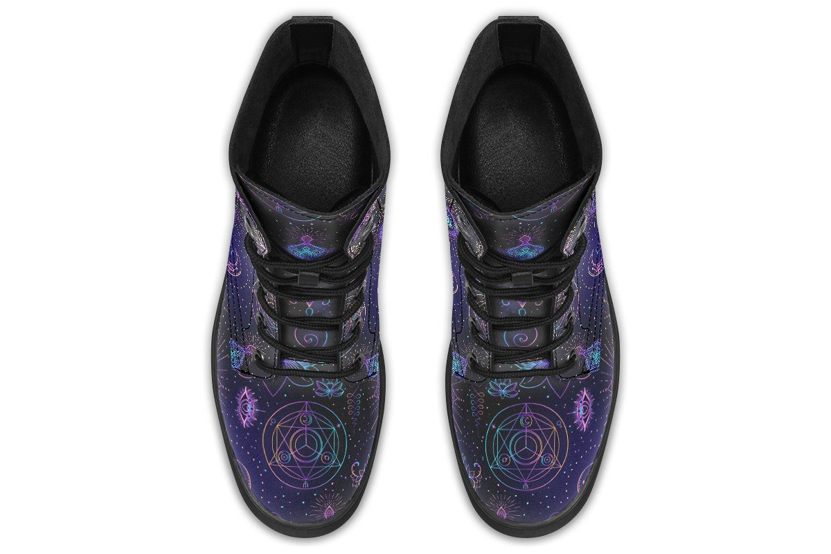 Cosmic Spiritual Boho Shopify template boots rearranged mockups variant image