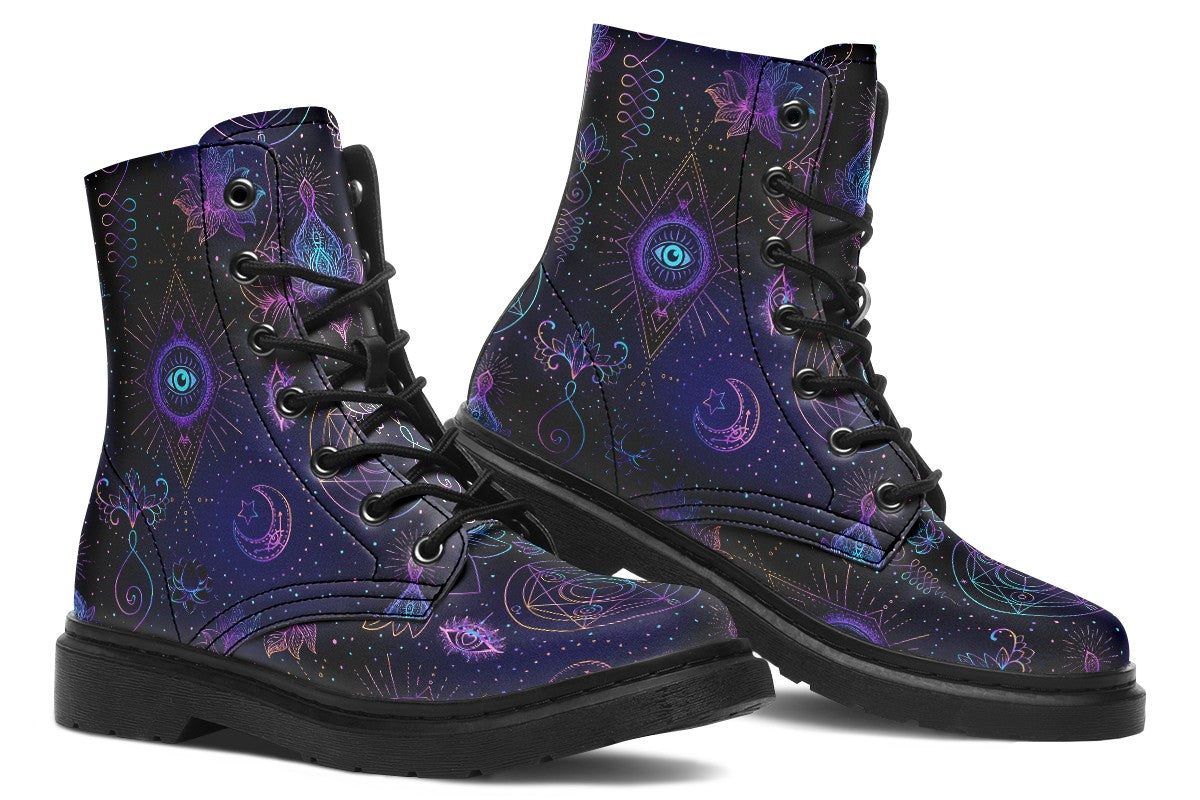 Cosmic Spiritual Boho Shopify template boots rearranged mockups variant image