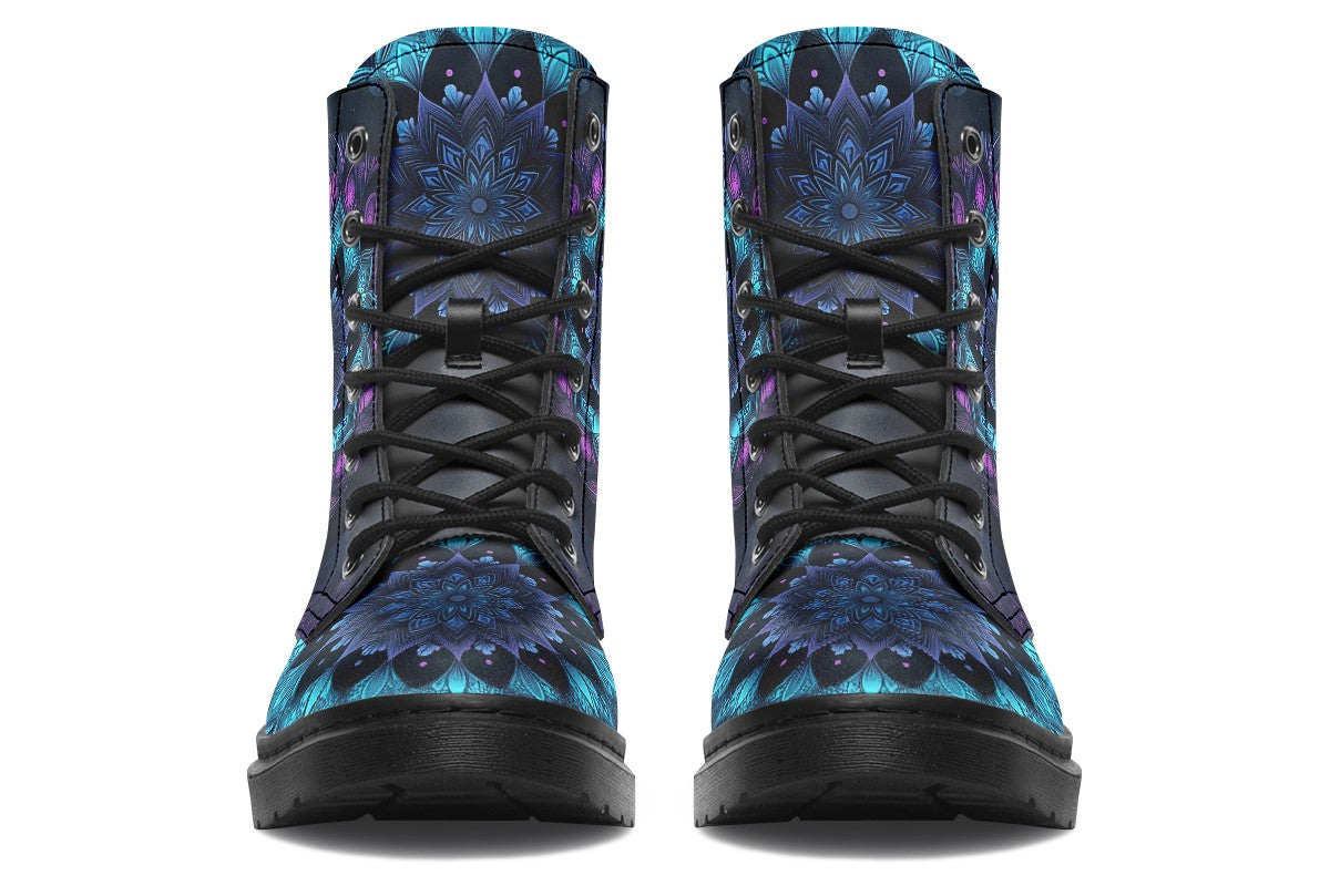 Neon Blue And Purple Mandala Tags and description Test JJ