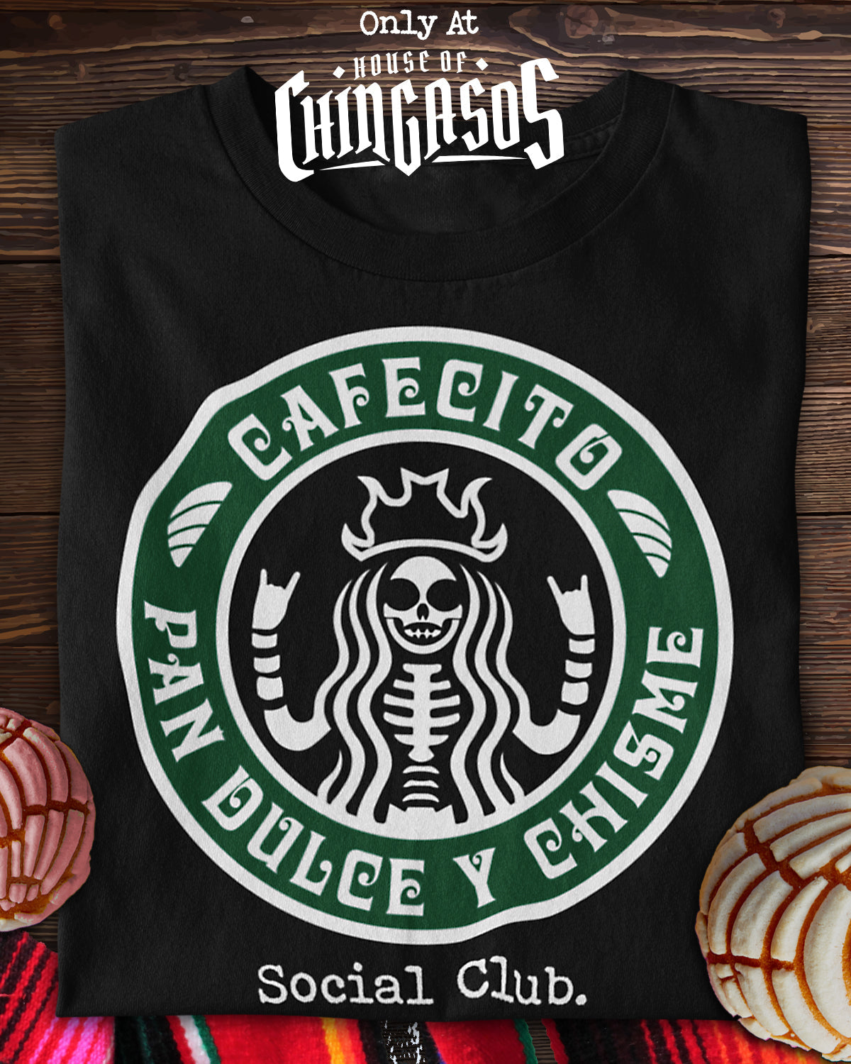 Premium Bella Cafecito Y Chisme Mexicana T-shirt