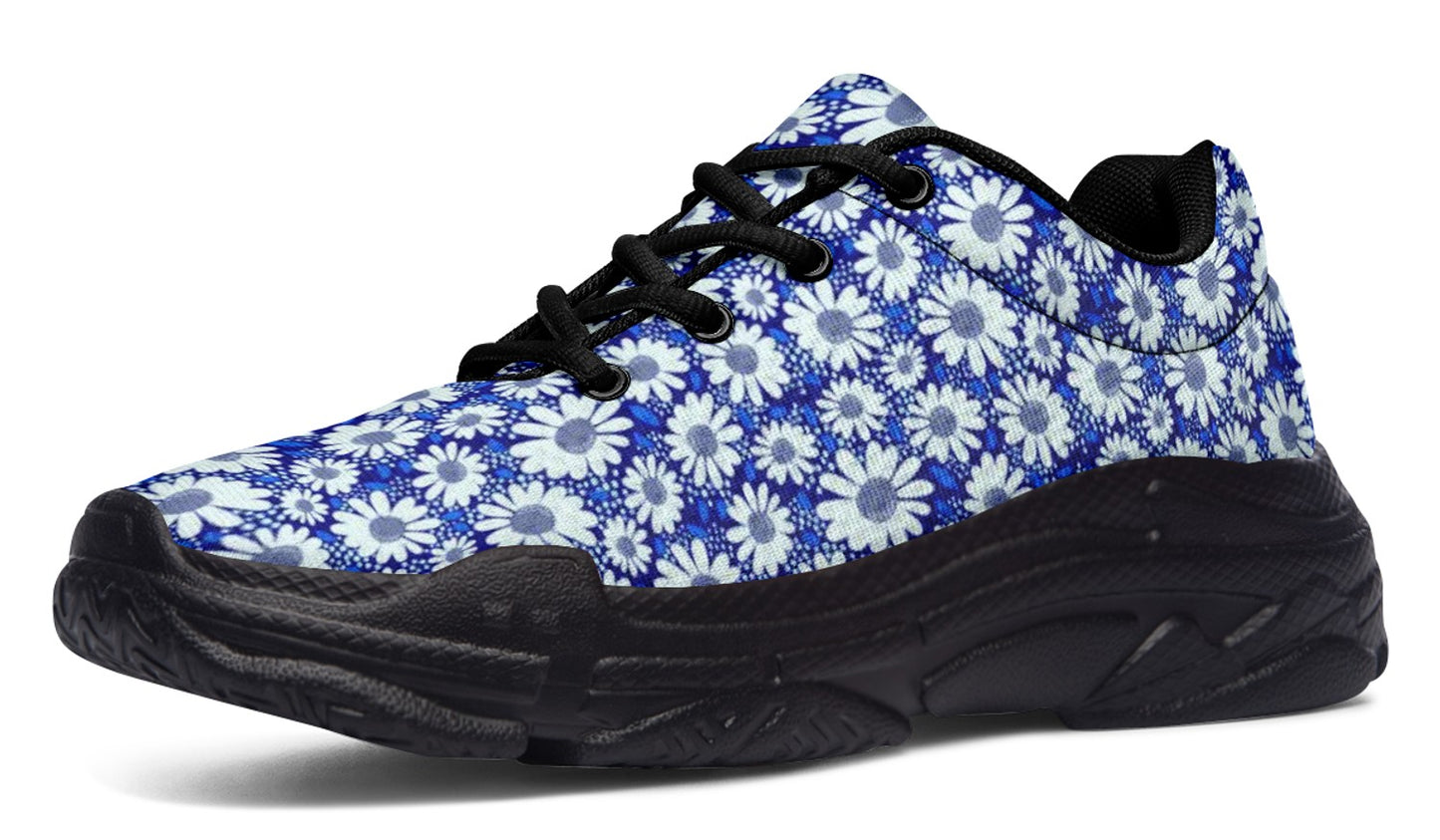 Blue Floral Sneakers testupload1