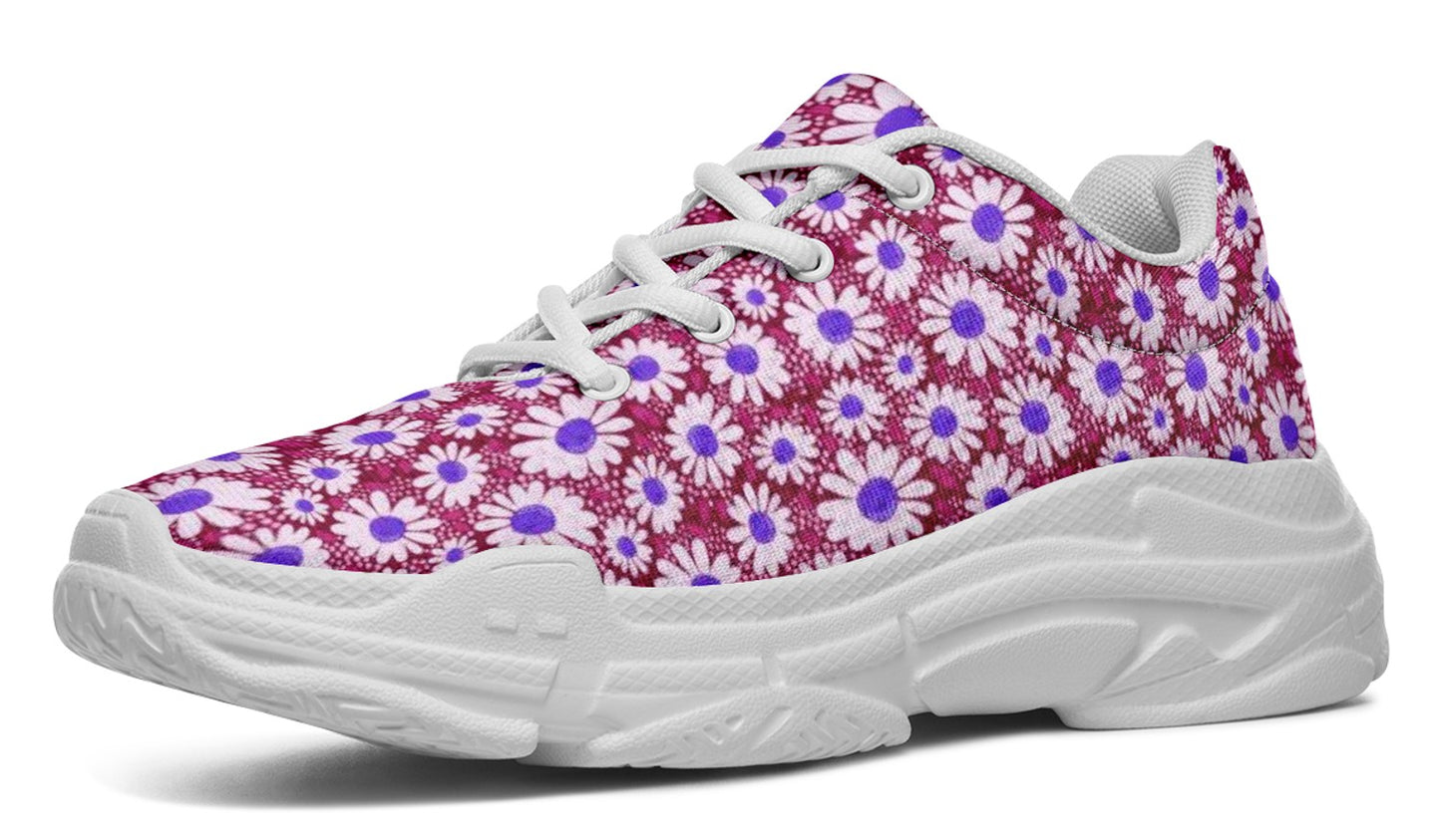Burgundy Bloom Sneakers testupload1