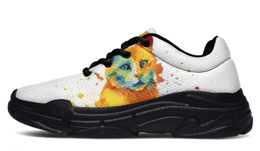 Chunky Sneakers Kitty On My Foot cop