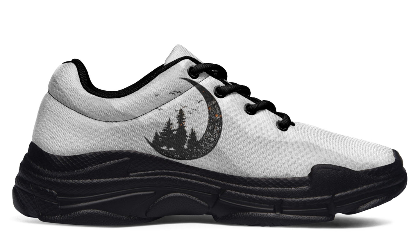 Moon And Fir 1015