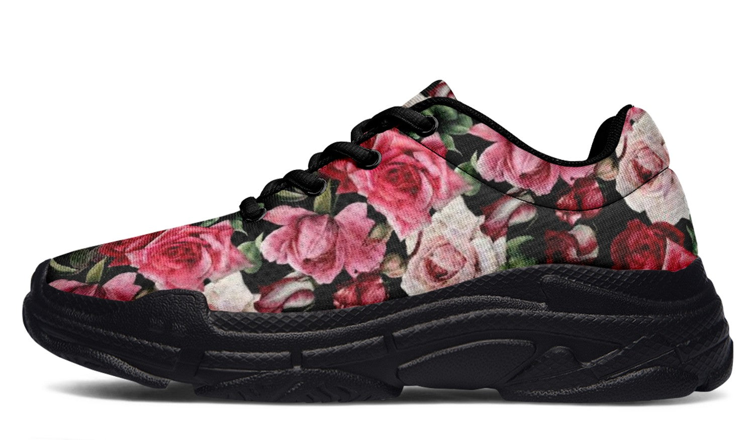 Scarlet Bloom Sneakers