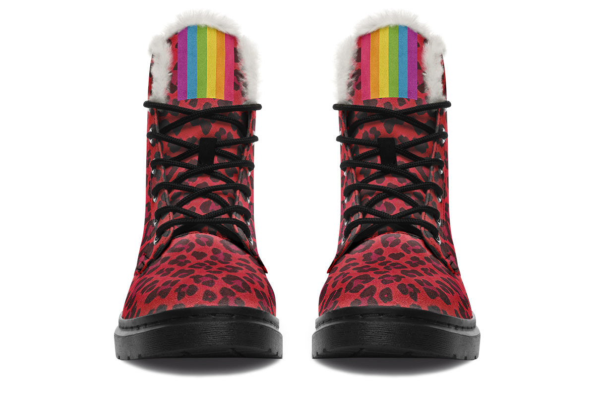 comfyboots redleopardprint T R S copy