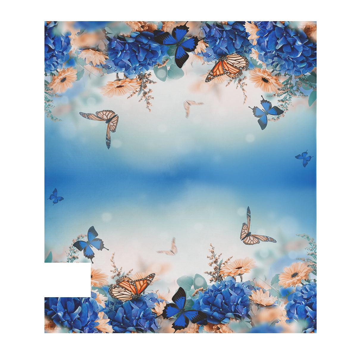 Dreamy Flower Butterflies Original