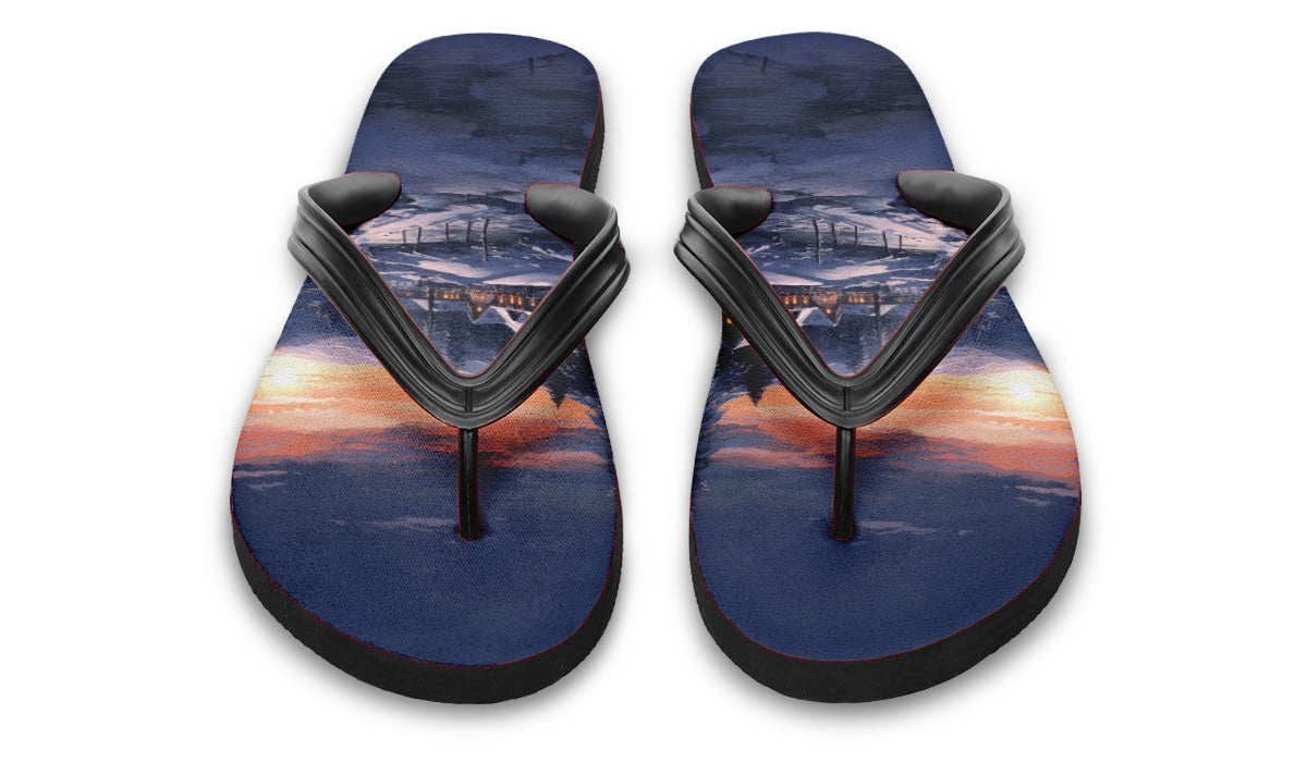 Flipflops Winter Sunset test MD 011025