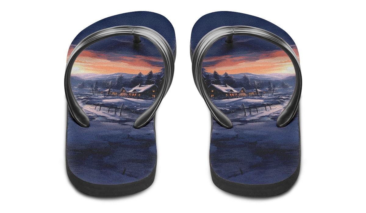 Flipflops Winter Sunset test MD 011025