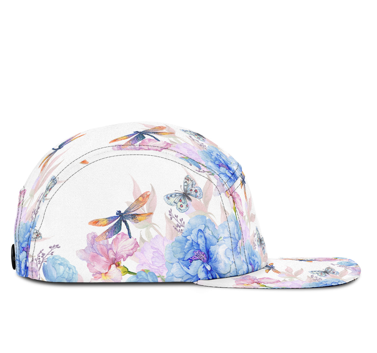 Flowers And Dragonfly - Original