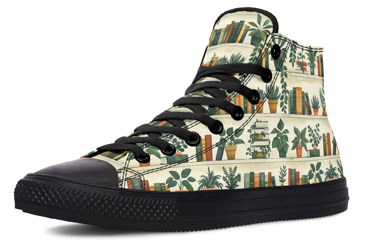 Books And Plants High Tops - OFS