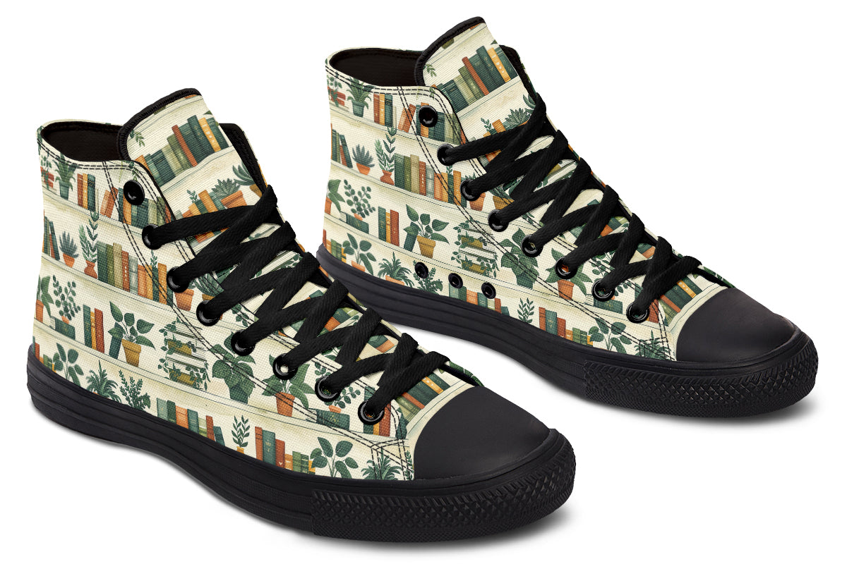 Books And Plants High Tops - OFS