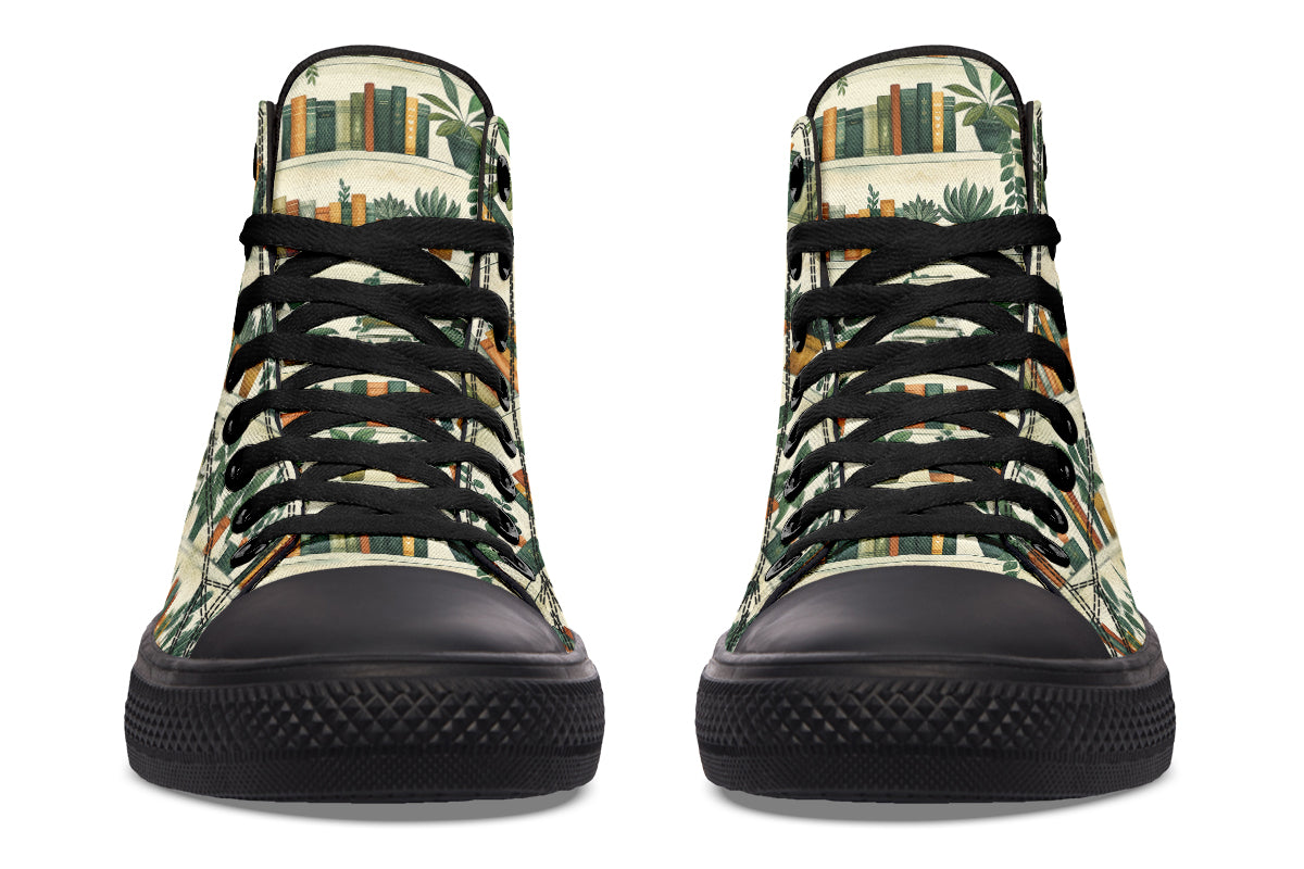 Books And Plants High Tops - OFS