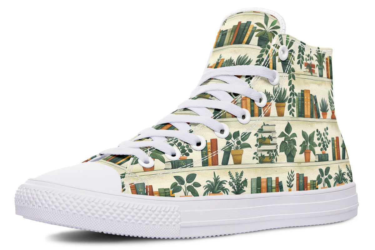 Books And Plants High Tops - OFS