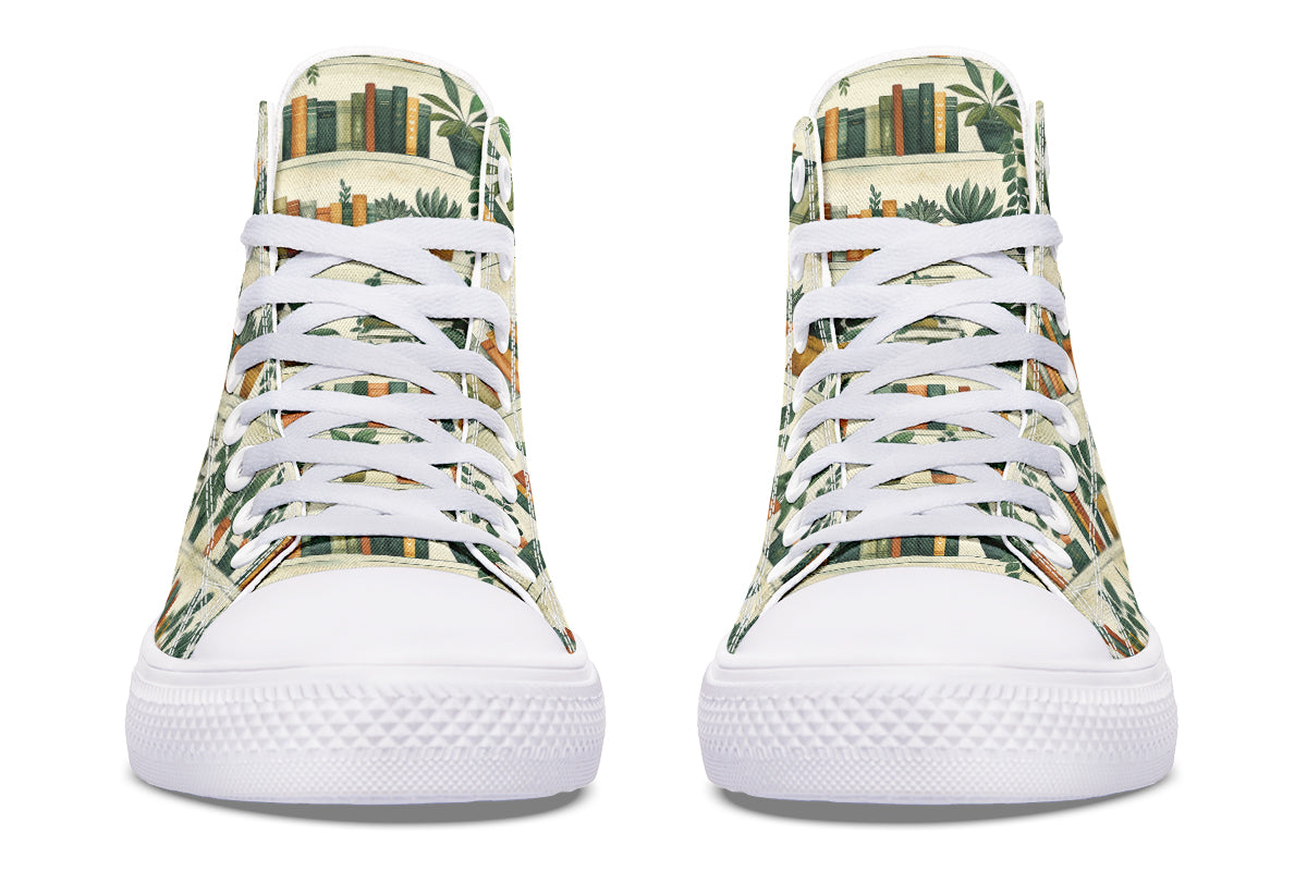 Books And Plants High Tops - OFS