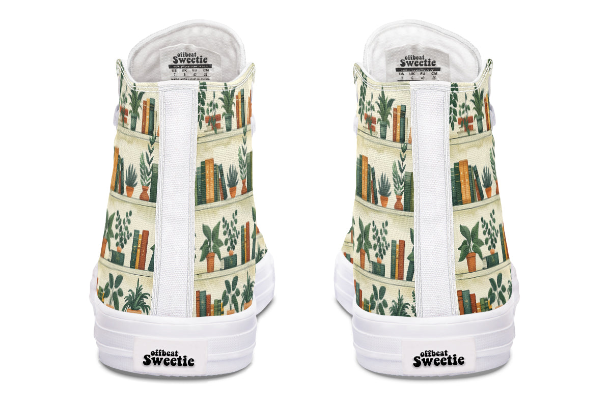 Books And Plants High Tops - OFS