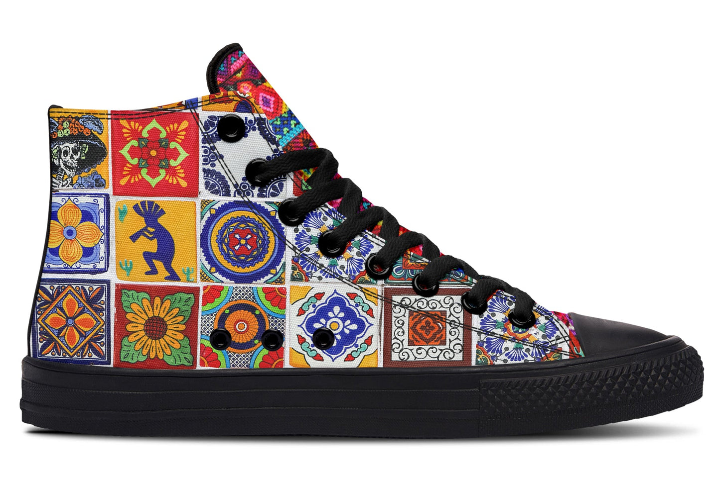 Abuelita High Tops ( Black or White Sole )