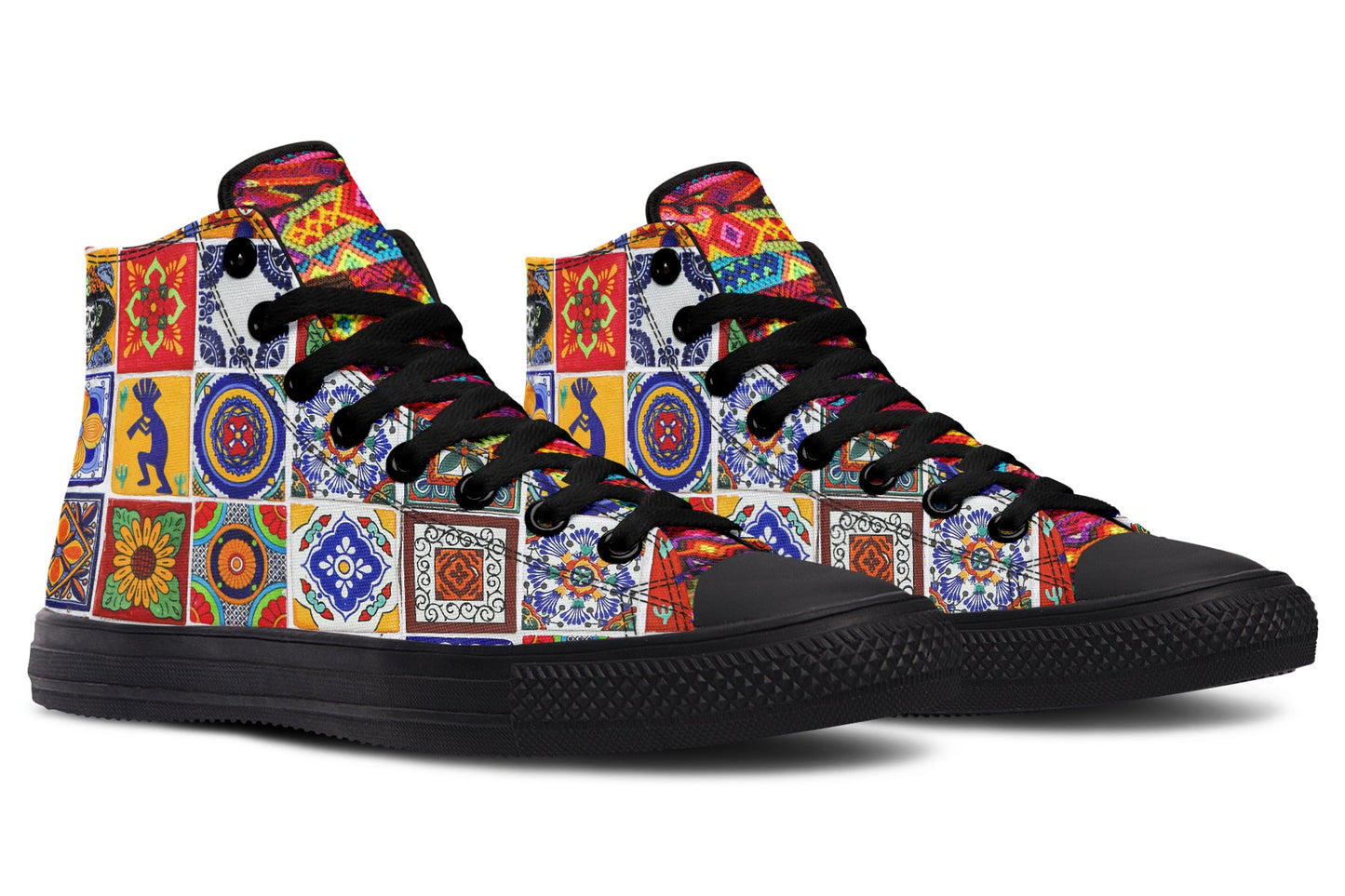 Abuelita High Tops ( Black or White Sole )
