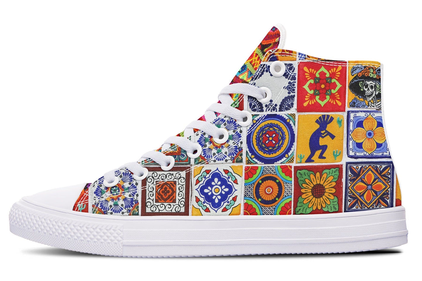 Abuelita High Tops ( Black or White Sole )