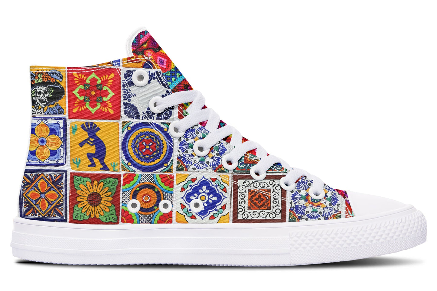 Abuelita High Tops ( Black or White Sole )