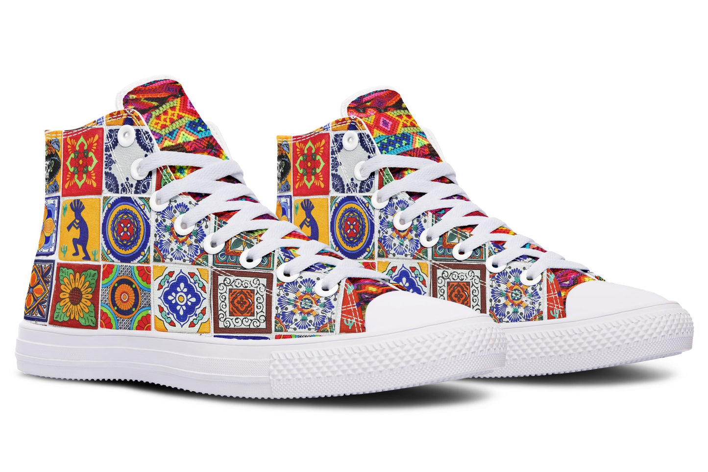 Abuelita High Tops ( Black or White Sole )