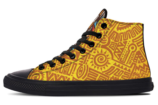OG Azteca High Tops ( Black or White Sole ) 2 For 1